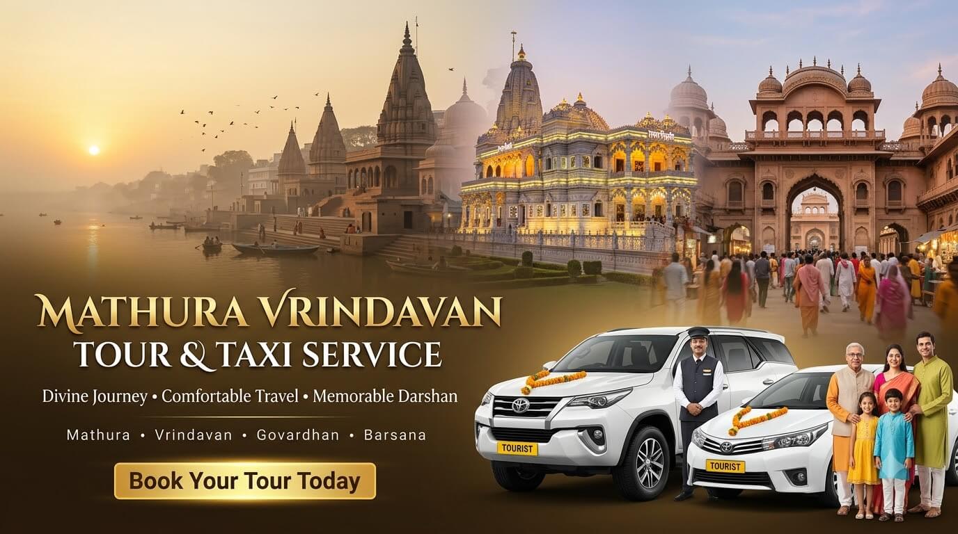 Mathura Vrindavan combined tour package