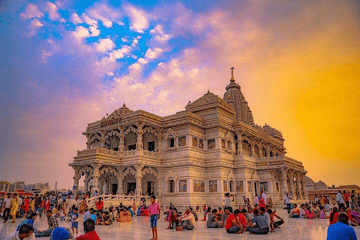 Vrindavan temple sightseeing tour